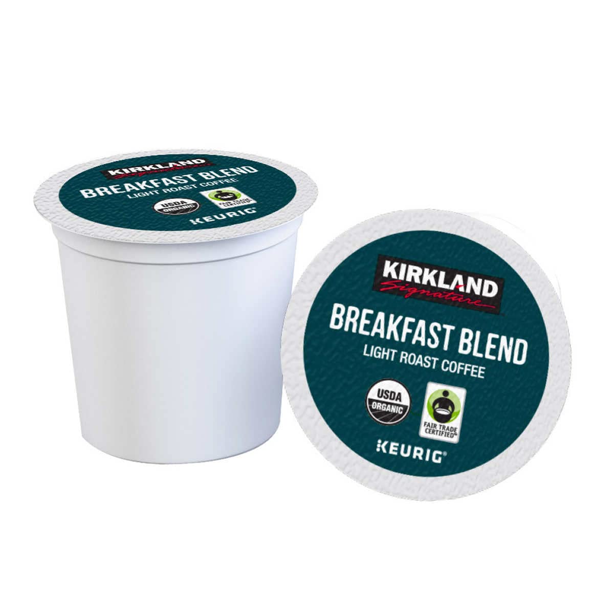 Kirkland Signature Organic Breakfast Blend Light-Roast Coffee