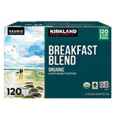 Kirkland Signature Organic Breakfast Blend Light-Roast Coffee
