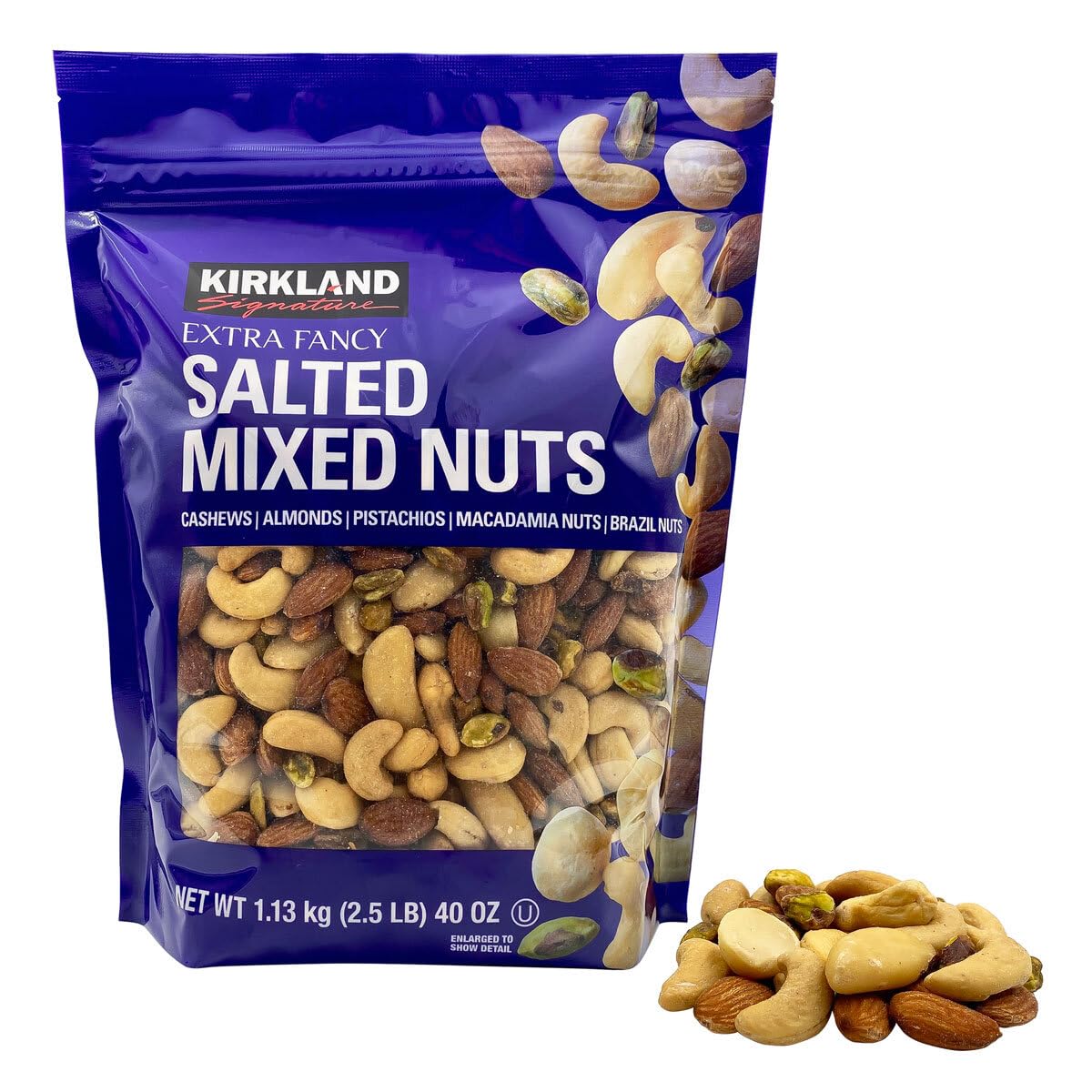 Signature's Kirkland Fancy Mixed Nuts, 40 Oz