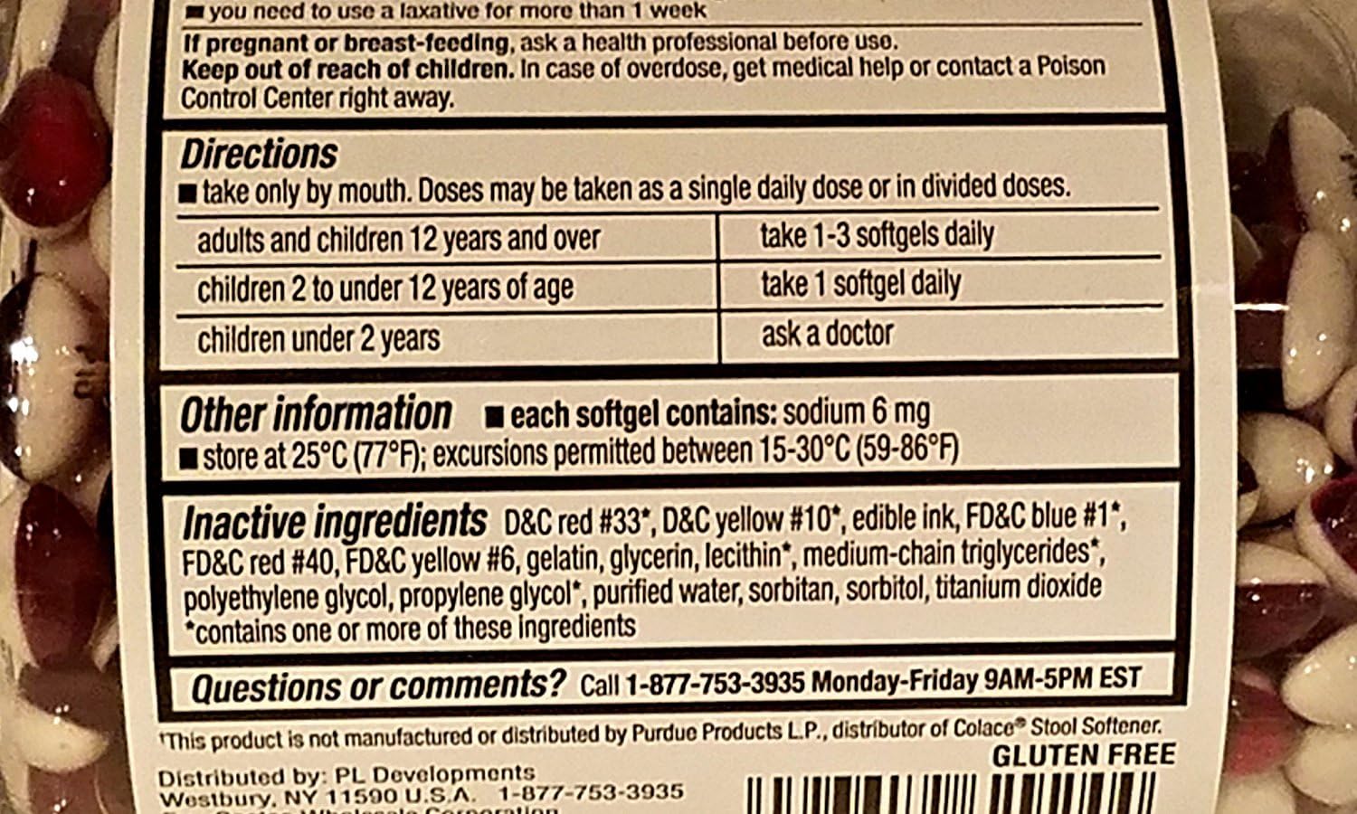 Kirkland Signature Stool Softener 100 mg, 400 Softgels