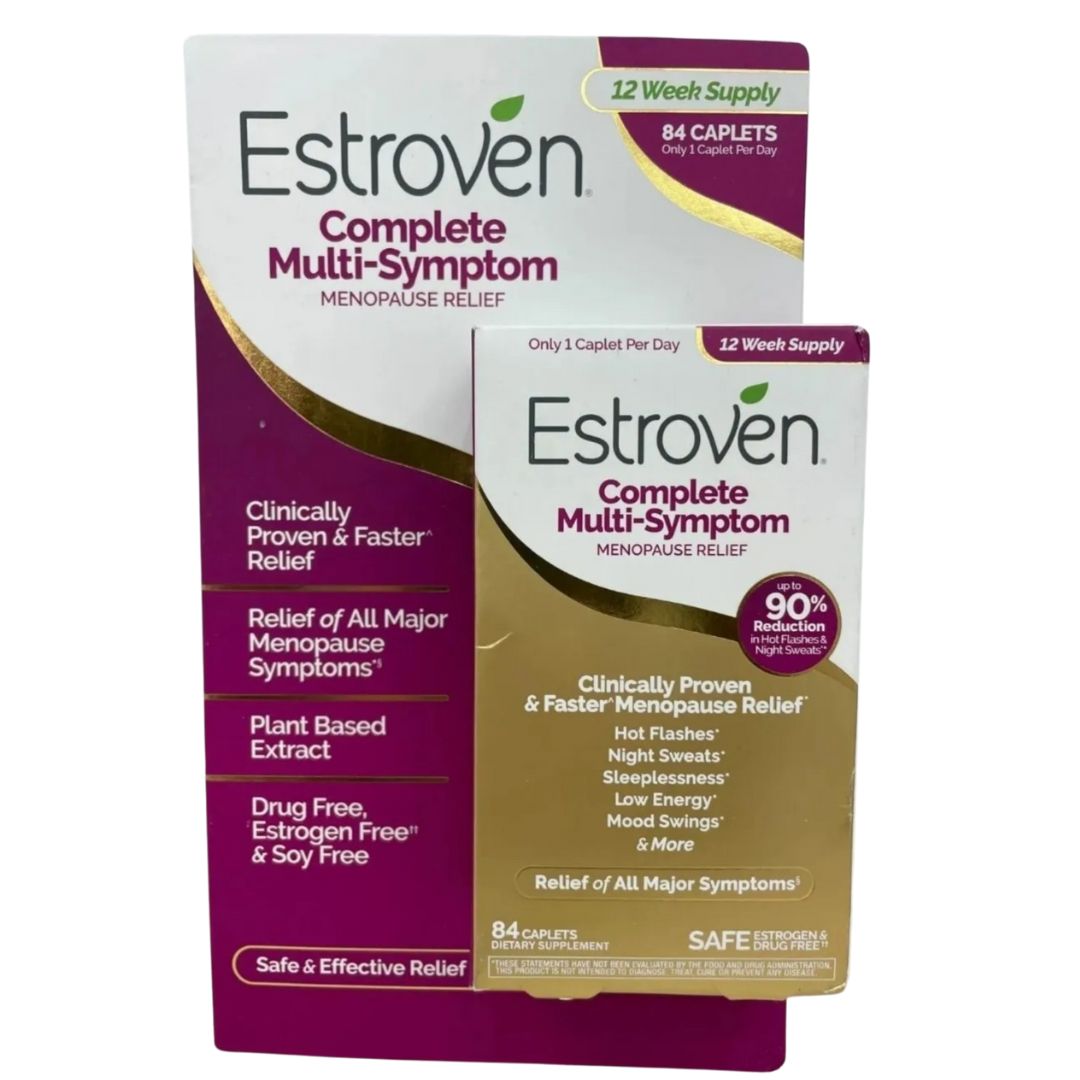 Estroven Complete Multi-symptom Menopause Relief 84 Caplets