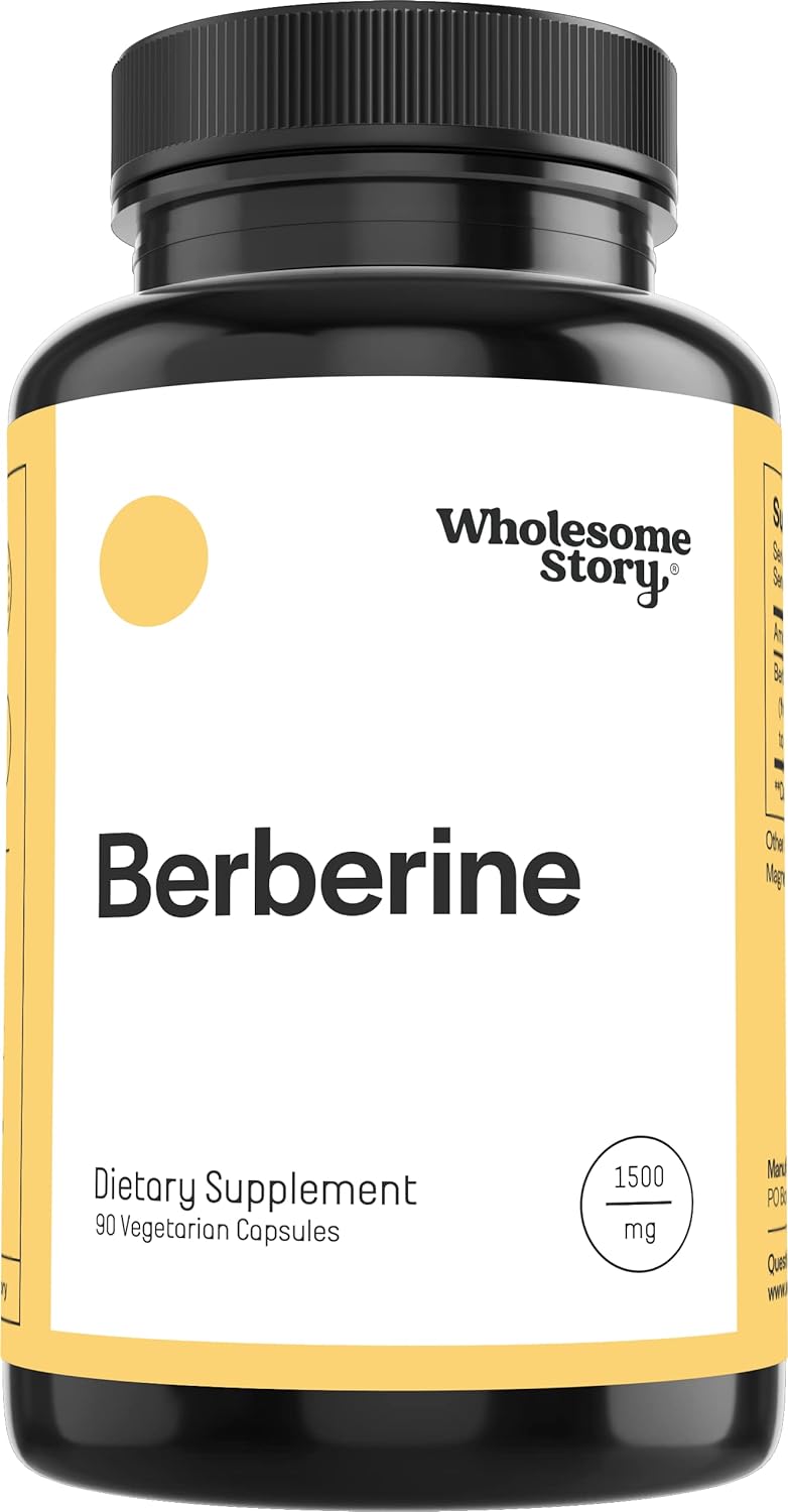 Berberine Supplement 1500mg | Berberine 500mg Per Capsule