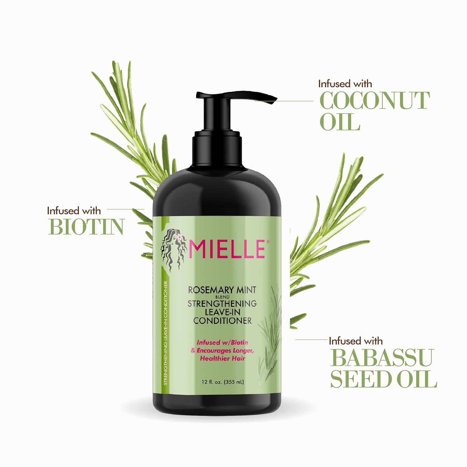 Mielle Organics Rosemary Mint Strengthening Leave-In Conditioner