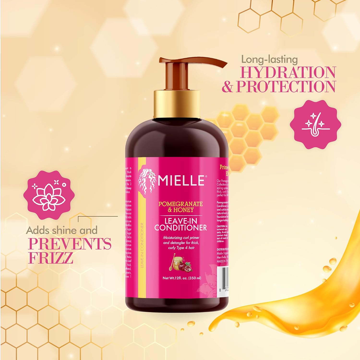 Mielle Organics Pomegranate & Honey Leave-In Conditioner