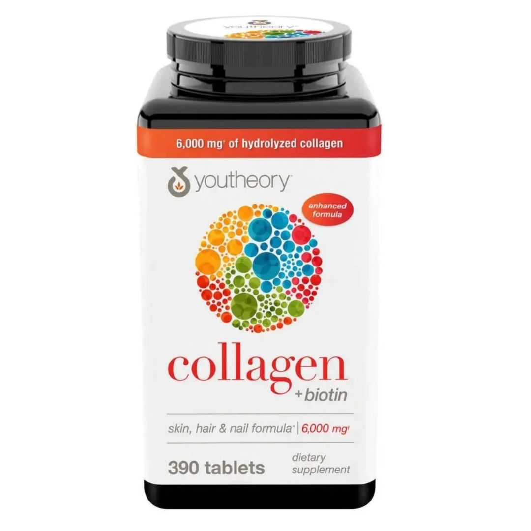 Youtheory Collagen Plus Biotin 390 count