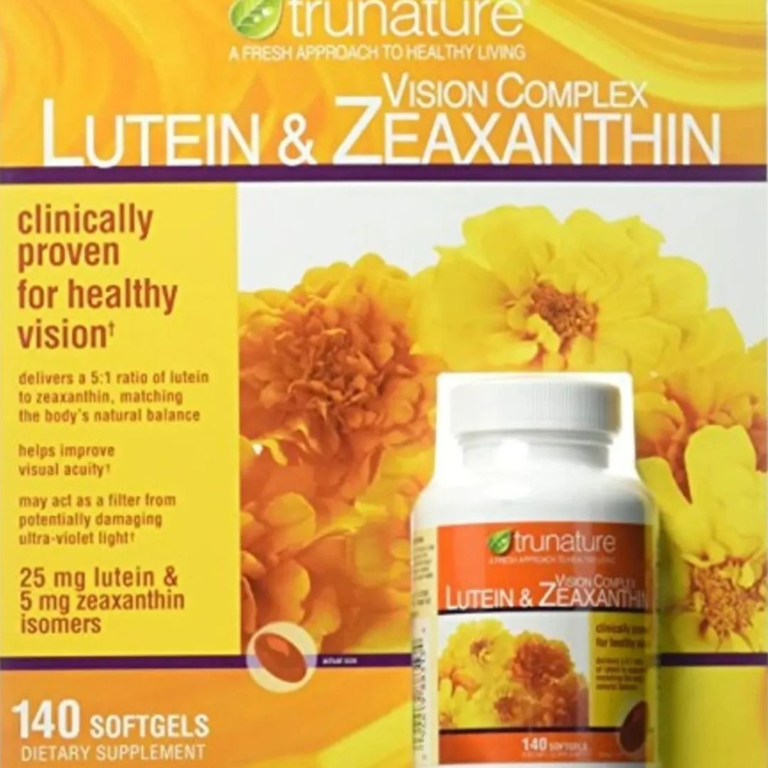 Trunature vision complex lutein & zeaxanthin 140 count