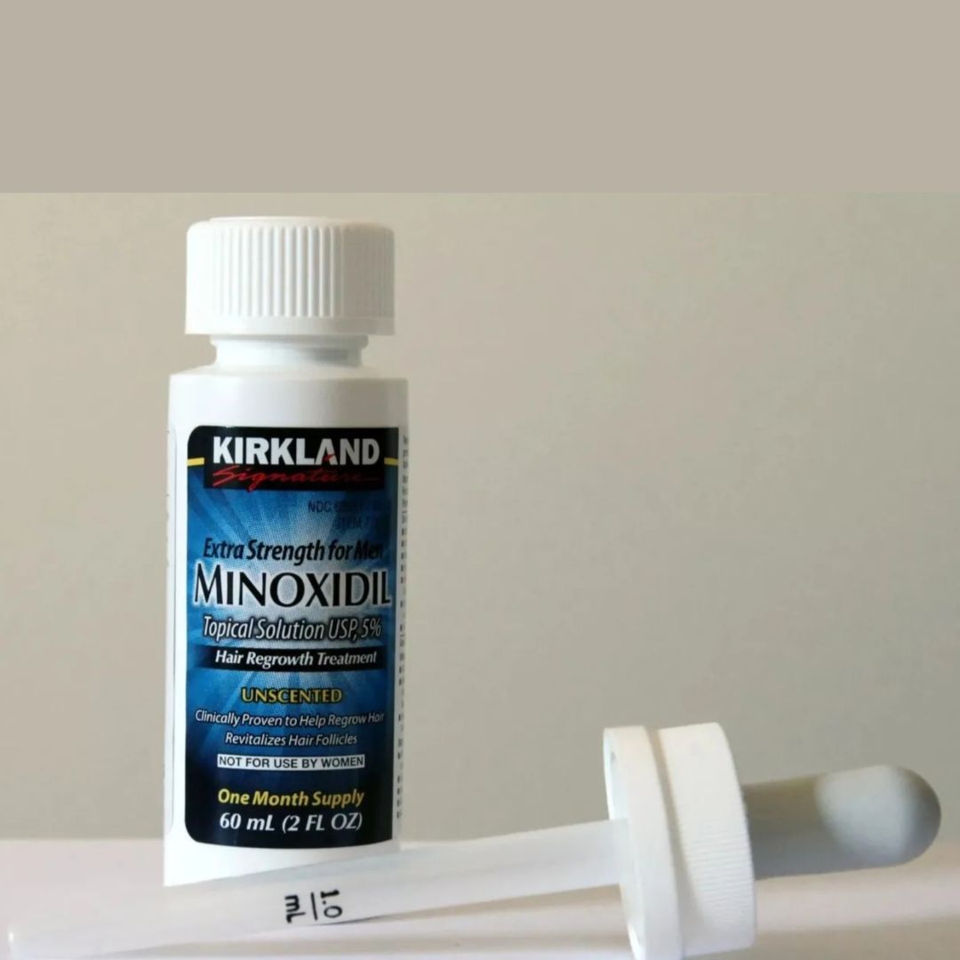 Kirkland Minoxidil 5% Extra Strength Men Hair Regrowth Solution 1 Month super