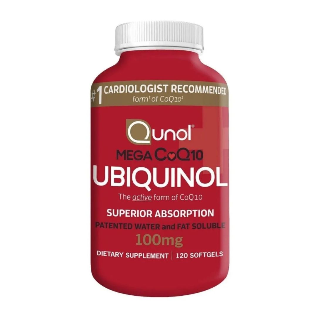 Qunol Mega CoQ10 Ubiquinol 100 mg., 120 Softgels